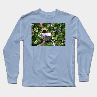 Violet Tea in Wonderland Long Sleeve T-Shirt